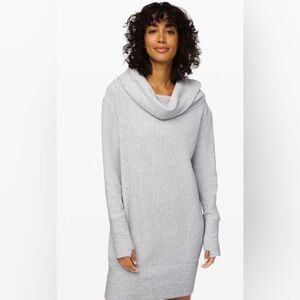 Lululemon Along the Way Ribbed Sweater Dress, size 6